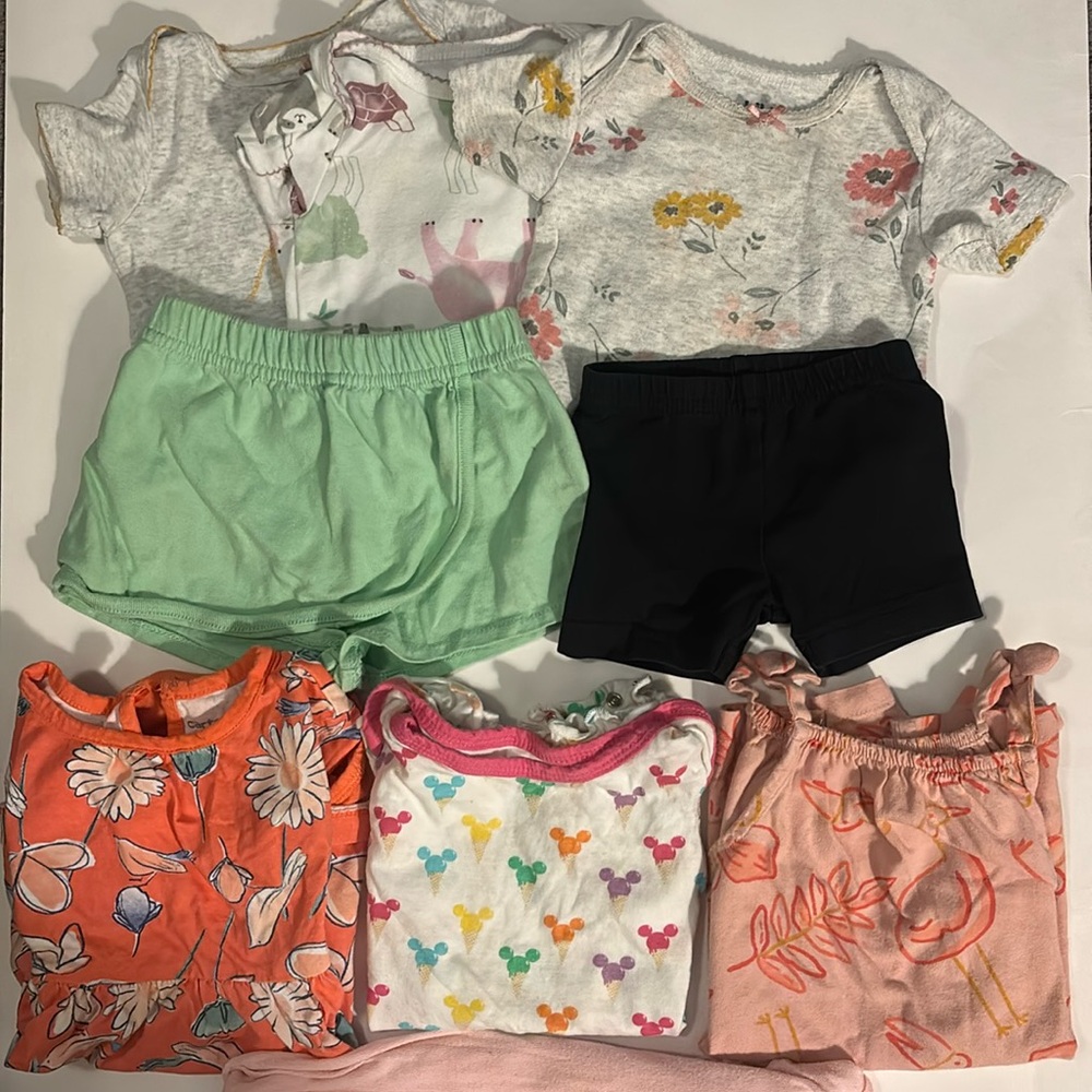 6 - 9 month baby girl bundle